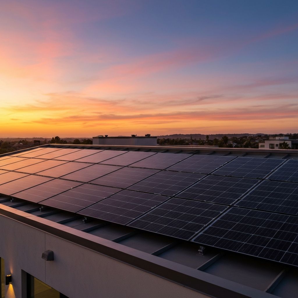 Premium solar installation